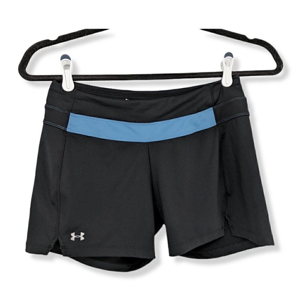 Under Armour UA Shorts Running Active Wear Workout Poly Stretch Women's M